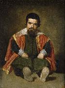 Diego Velazquez Portrait of Sebastian de Morra painting